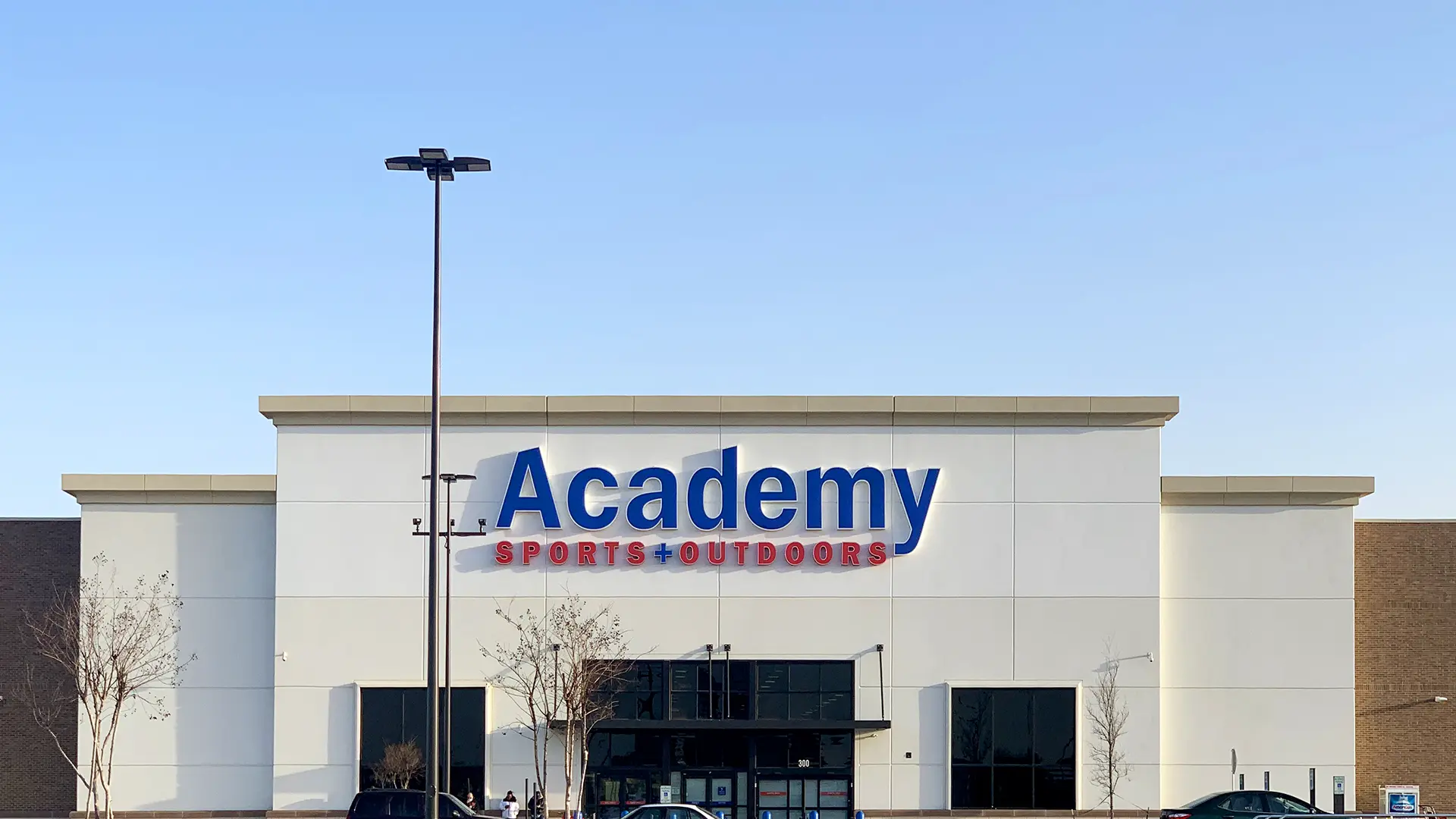 "Academy" at the front.